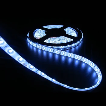 10m Augstas Jaudas RGB/Balts 5630 SMD LED Lentes lentes Led Rope Light 5M DC12V LED Lentes, kas Nav ūdensizturīgs, Balta, elastīgu led lentes