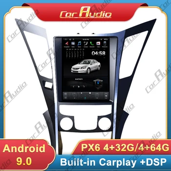 Android 9 Auto Audio Multivides Atskaņotājs par Hyundai Sonata 8 no 2012. līdz 2014. gadam Automašīnas Radio, magnetofons GPS Stereo In-Dash Navigācijas iekārta