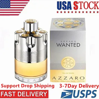 Bezmaksas Piegāde Uz ASV 3-7 Dienas AZZARO Ilgstošu franču Ķelnes Pretsviedru Aromāts Parfum Spray Homme Dezodorants Vīriešiem