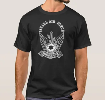 Izraēlas Armija Izraēlas Gaisa Spēku Emblēma, Logo, T Krekls. Augstas Kvalitātes Kokvilnas, Mīksti, Lielie Izmēri, Elpojošs Top, Gadījuma T-krekls S-3XL