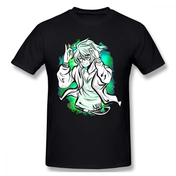 Psi Yuu Īsām Piedurknēm Apģērbu Modes Dizains Seraph Beigām Dark Fantasy Anime Sērijas Kokvilnas Vīriešu T-Krekls